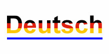 Auf Deutsch.